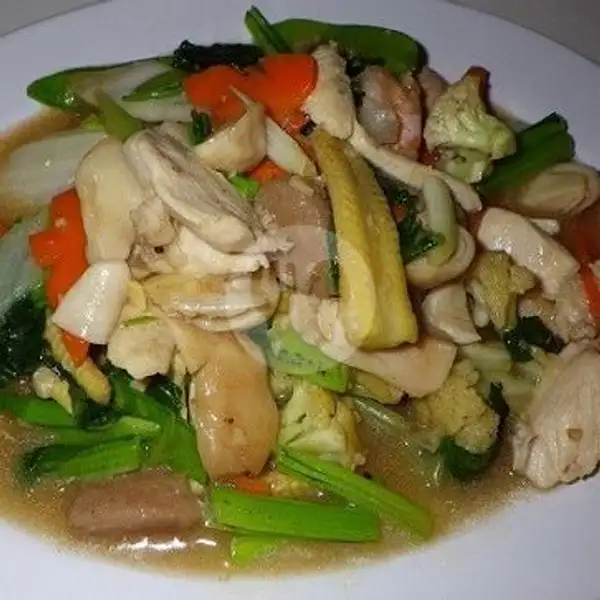 capcay kuah ayam | Waroeng 86 Chinese Food, Surya Sumantri
