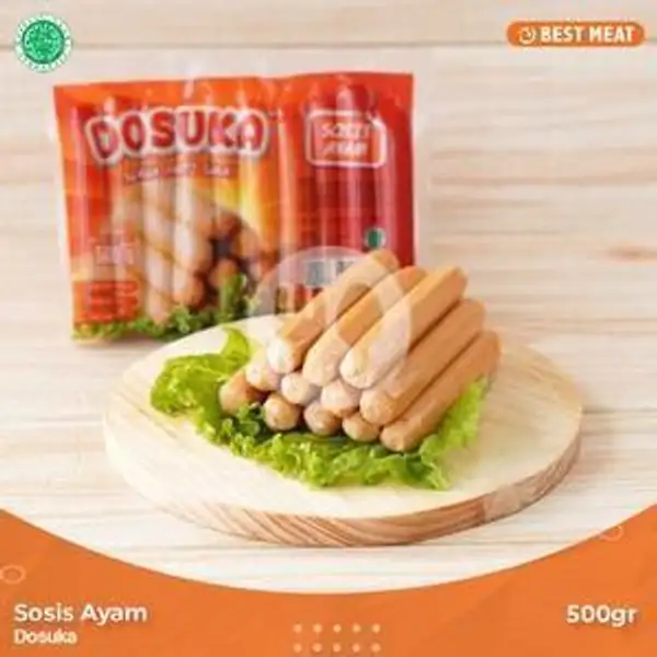 Dosuka Sosis Ayam 500gr | Best Meat, Maruyung
