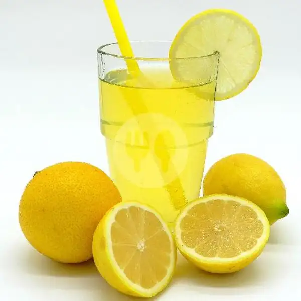 Jus lemon disajikan dalam botol uk 350ml | Salju Gemini, Kebon Jeruk XIV