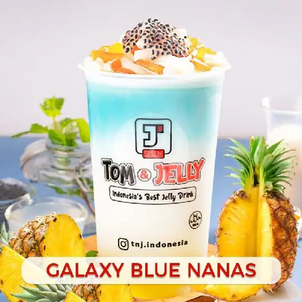 Nanas Galaxy Blue | Minuman Tom And Jelly, Kezia