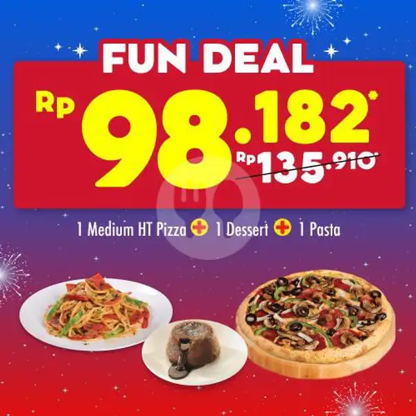 Fun Deal! | Domino's Pizza, Pasar Baru