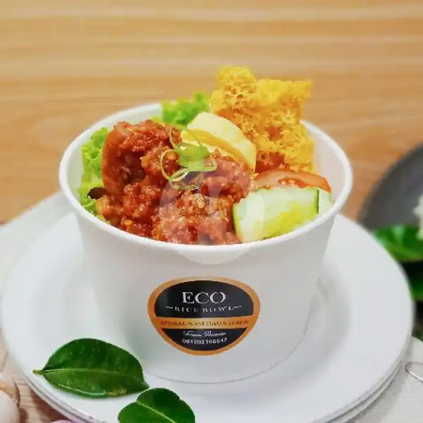 ( 800ml ) Rice Bowl, Ayam Mercon | Eco Rice Bowl, Tukad Melangit