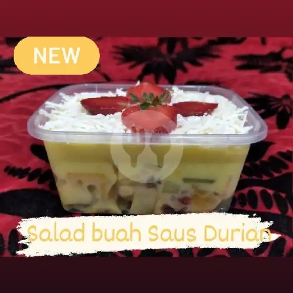 Salad Buah Saus Durian 300ml | Salad Buah MaeMayoMelon