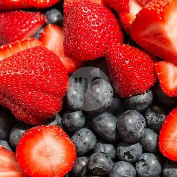 Berries Soya Smoothie (Blueberry+Strawberry) | 1 day 1 Green Fiber, Taman Kota Mas