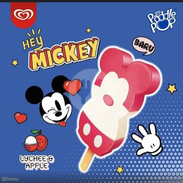 3 Mickey | Ice Cream Walls - Gajah Mada (Es Krim)