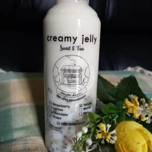Creamy Jelly Vanila 250ml | Creamy Jelly- Tespong Talaga Bodas