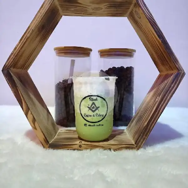 ice greentea | Ritual coffee & eatery , perumahan YKB blok L nomor 6 