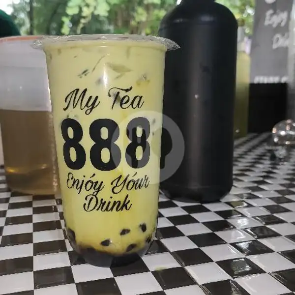 Green Tea Brown Sugar Boba | Thai Tea (My Tea 888)