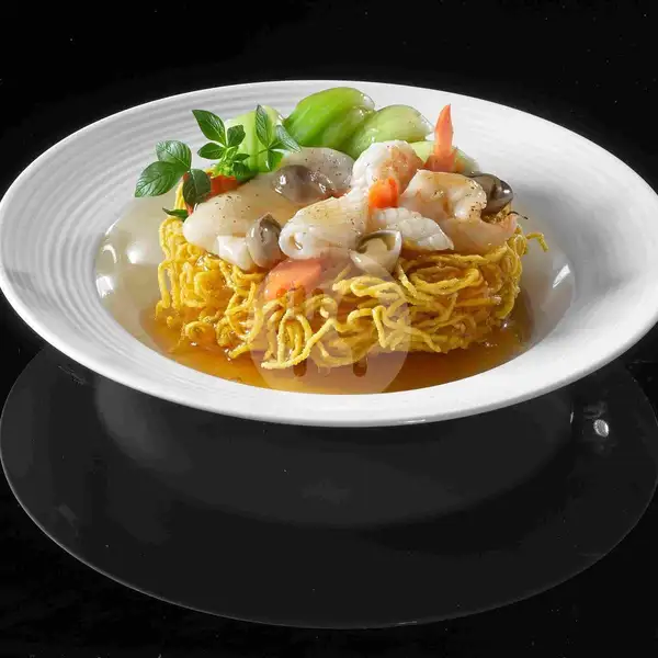 Mie Goreng Seafood Siram 'Small' | XO Cuisine, Mall Tunjungan Plaza