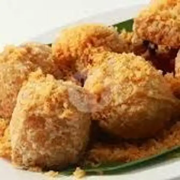 Nasi + Tahu Goreng Kremes + Sambal Lalapan | Ayam Geprek Farish, Tlogosari Kulon