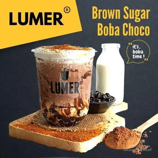 Brown Sugar Boba Choco Besar | Lumer, Gondomanan