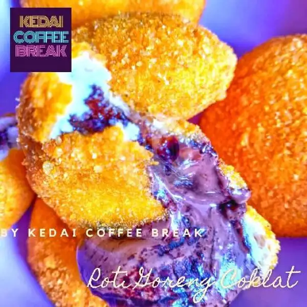 Roti Goreng Isi Coklat (3pcs) | Kedai Coffee Break, Curug