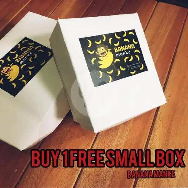 Pisang Nugget Lumer Ala Nevada Free Small Box | Banana Manke, Sukawarna