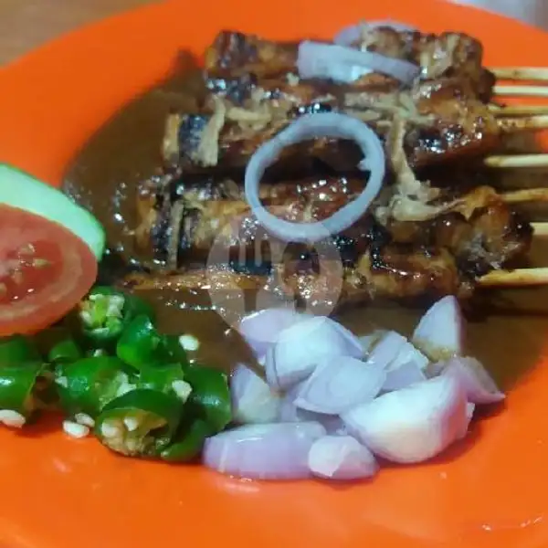 Sate Ayam Campur Lemak | Sate Madura Cak Han, Batam