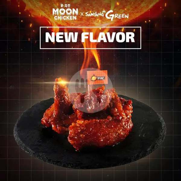 5pcs Samyang Korean Chicken Wings | Moon Chicken by Hangry, Dipati Ukur