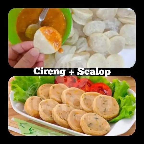 Paket Cireng + Scalop | Kedai Snackqu, Wiyung