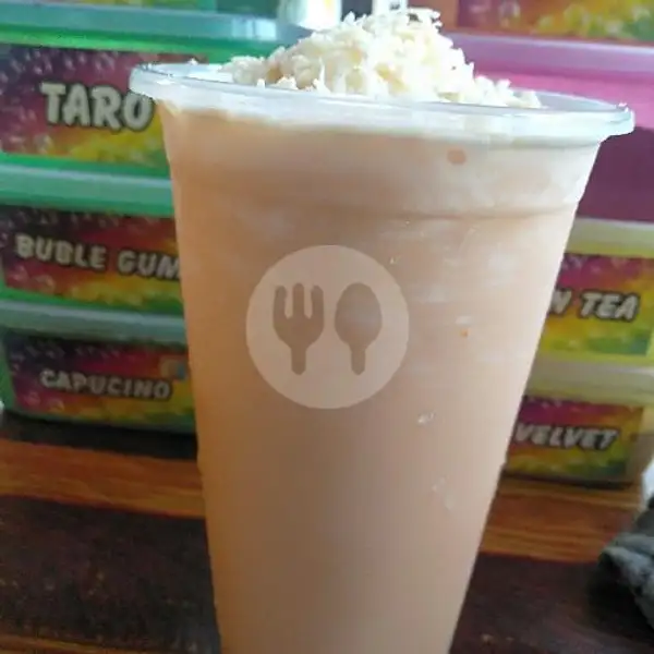 Milk Tea Topping Keju | Ice Bubble Fresh Itam, Perumahan Villa Paradise