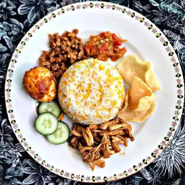 Nasi Jagung Kumplit | Warung Makan Incu Abah Didi, Kol Masturi