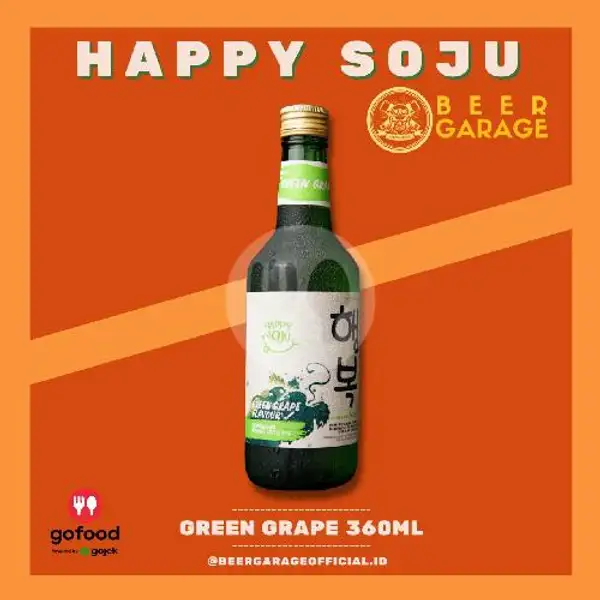 Happy Soju Green Grape 360ml | Beer Garage, Ruko Bolsena