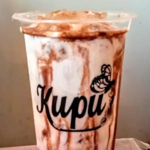 Cappuccino Ice Milk | Kupu Brown Sugar Boba Milk & Kopi, Sanggrahan
