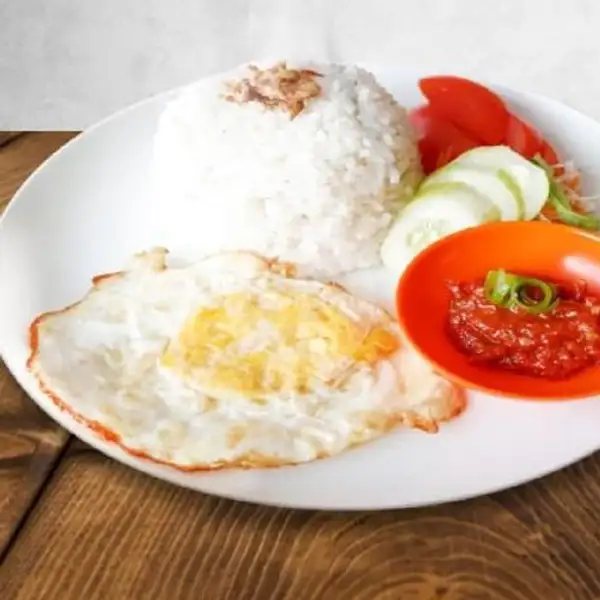Nasi Putih Telor | Ayam Penyet Segarasa, Darul Imarah
