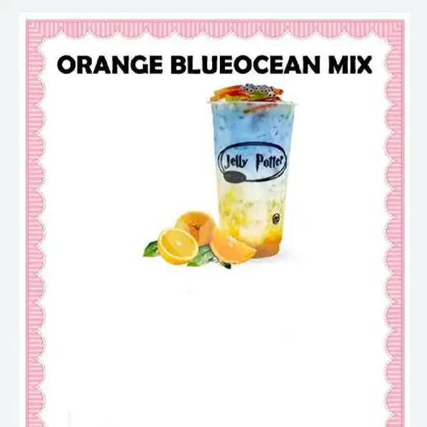 Orange BlueOcean | Jelly Potter Sudirman 186