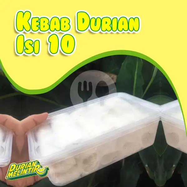 Kebab Durian Isi 10 | Makaroni Melintir, Pasar Minggu