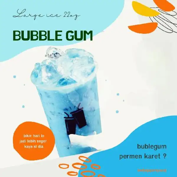 ice bubblegum | Kedai Jajan Syauqi, Pondok Gede
