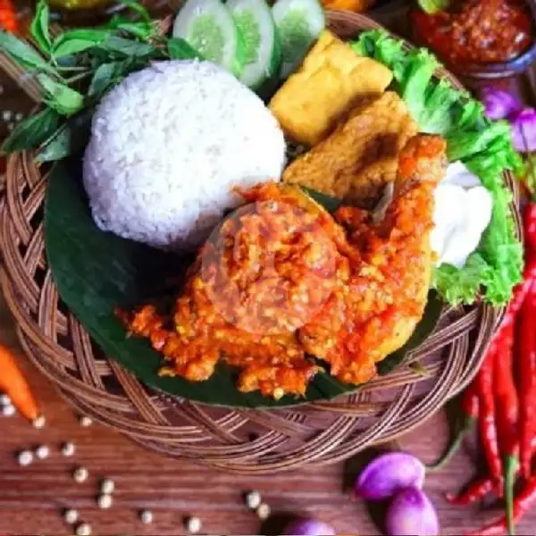 Paket Kenyang Ayam Penyet+Teh (Panas/Es) | Ayam Bakar Madu Ayumi, Manunggal