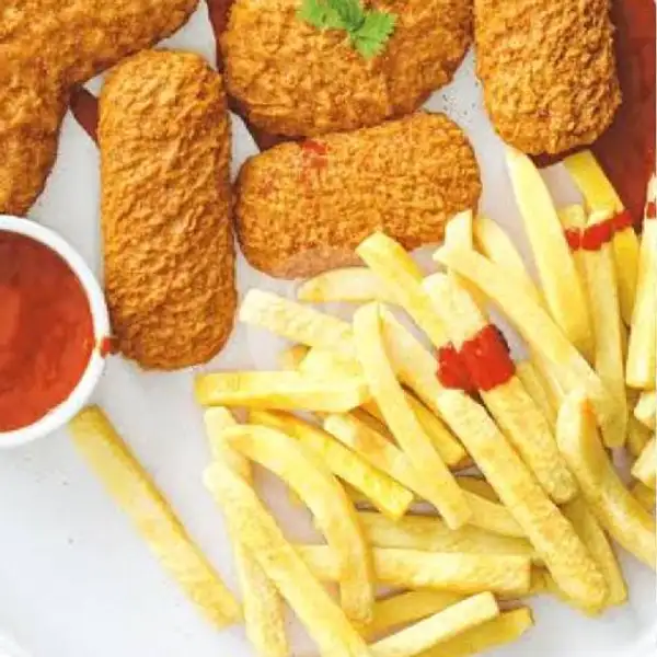 French fries + Nugget | Kale&Co, Pulau Seribu B