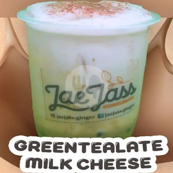 Greentealate Milk Cheese | BOBA JAEJASS