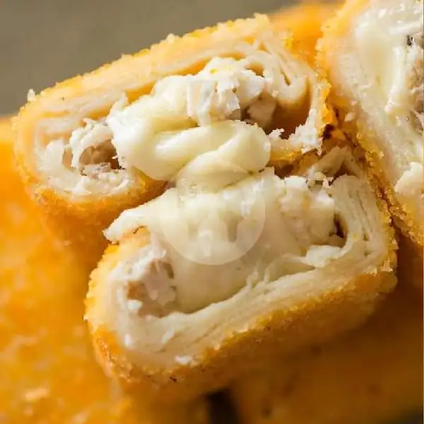 Mozzarella CCB (Sudah Digoreng Isi 6pcs) | RIKU (Risoles Beku) Chicken Cordon Bleu, Bojongsoang