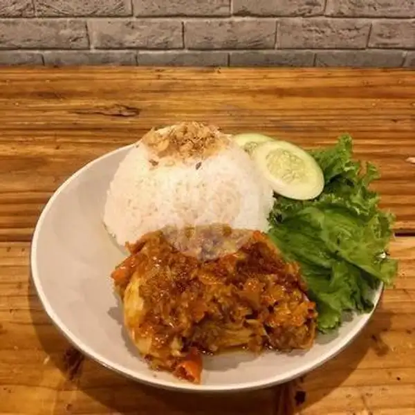 Nasi Ayam Geprek | Ayam Telor Geprek BTW, Sukapura
