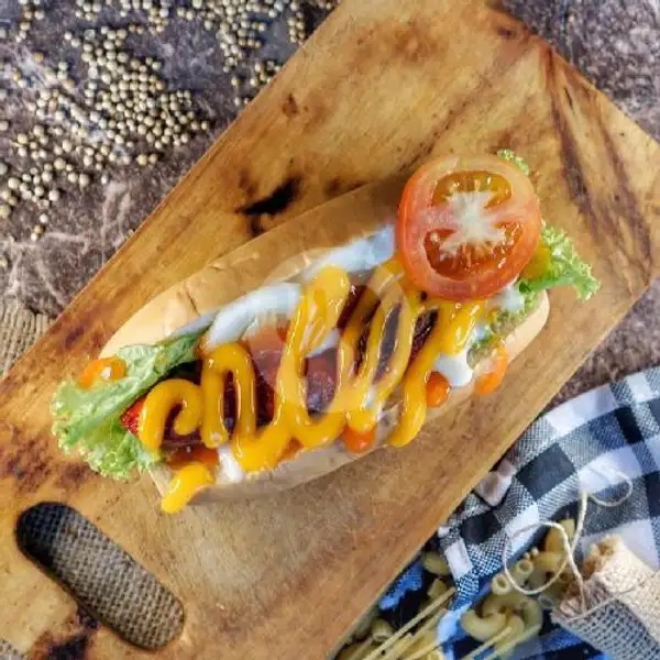 Hot Cheese Hotdog | Eat G (LOTF), Kampung Gedong