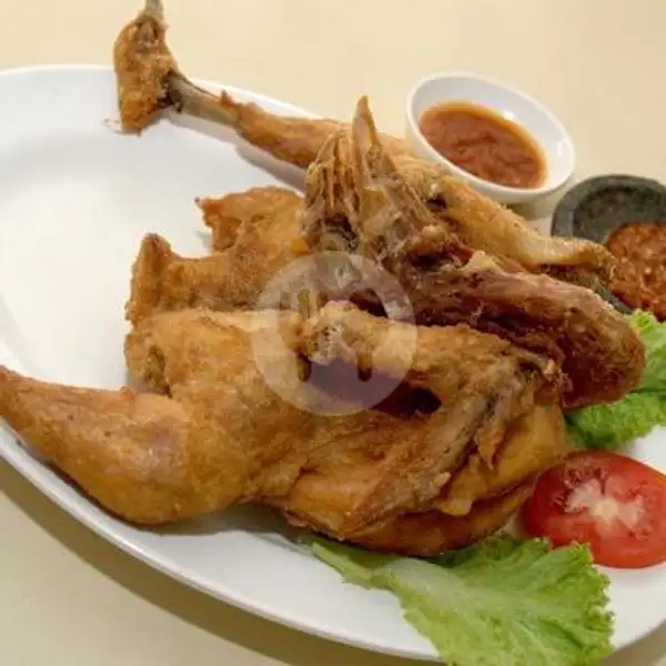 Pecel Ayam 1 Ekor | Burger & Roti Bakar Bening, H. Sulaeman