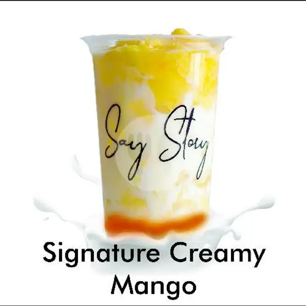 Signature Creamy Mango | Telur Gulung, Corndog Tee Gart, Kopo