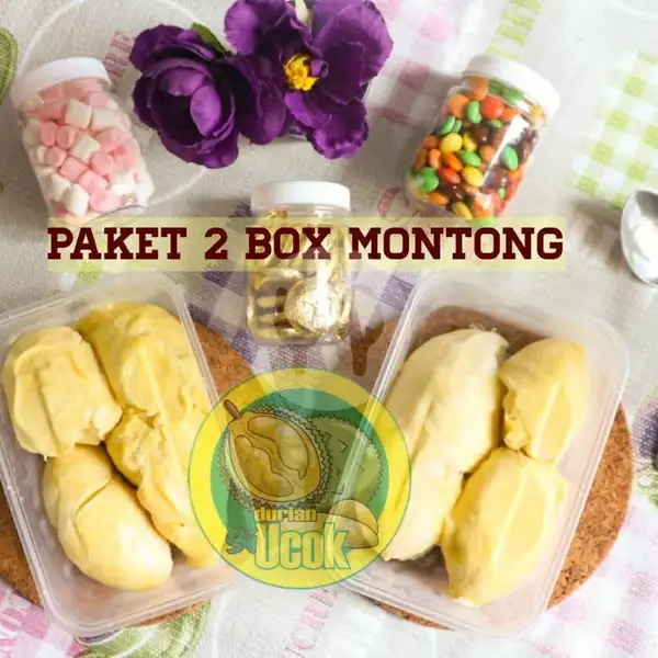Paket 2 Box Durian Monthong | Durian Si Ucok
