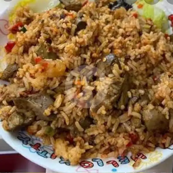 Nasi Goreng Ati - Ayam + Krupuk | Ayam Geprek Gembira