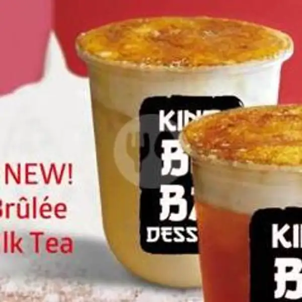 Creme Brulee O Milk Tea | King Boba Kuliner Vegetarian, Nagoya
