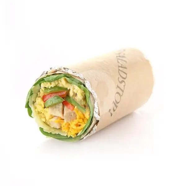 Smoked Chicken & Cheese Wrap | SaladStop!, Kertajaya (Salad Stop Healthy)