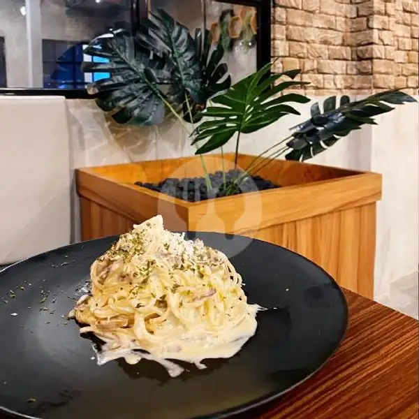 Spaghetti Carbonara | Kopi Simpang, Ruko Tanah Mas