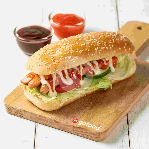 Hotdog | Kebab Turki Baba Rafi, SPBU Bandara Adi Sucipto