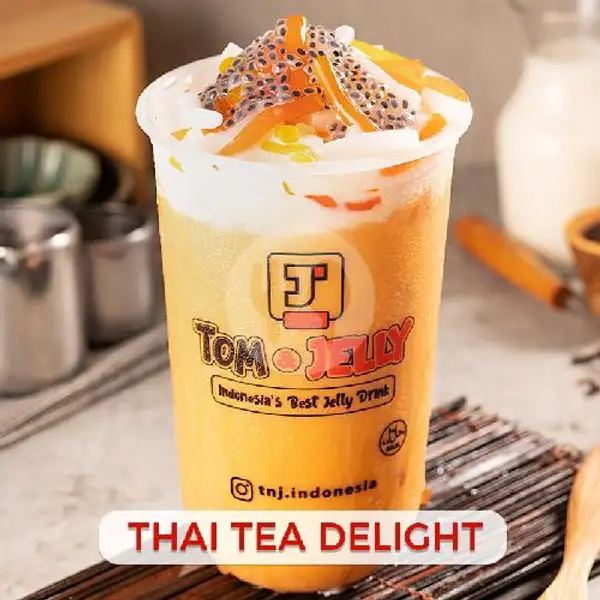 Thai Tea Delight | Minuman Tom And Jelly, Kezia