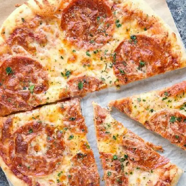 Beef Pepperoni Pizza(28cm) | Oregano Kitchen, Canggu
