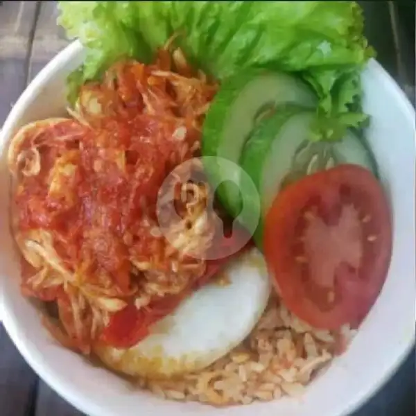 Rice Bowl Ayam Suwir Balado Telur Ceplok | Ayam Bakar Madu Ayumi, Manunggal
