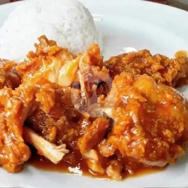 Ayam Geprek Saus Barbeque | Marwah Kitchen, Indrapura