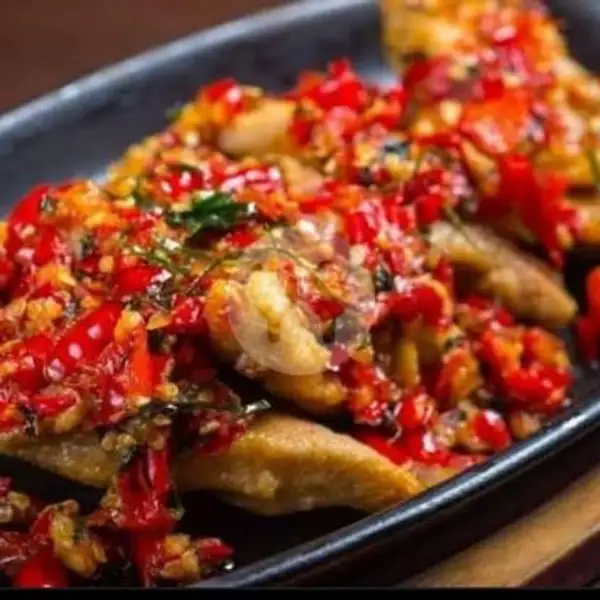 kakap sambal rica | Waroeng 86 Chinese Food, Surya Sumantri