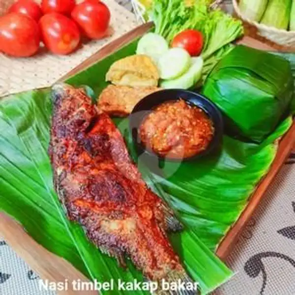 Nasi Timbel Kakap Bakar | Ayam Bakar Dan Ikan Bakar Selera Nusantara, Dapur Nusantara