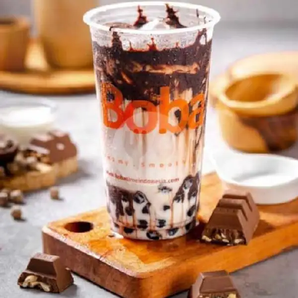 Premium Choco Boba Milk | The Bobatime, Cilacap