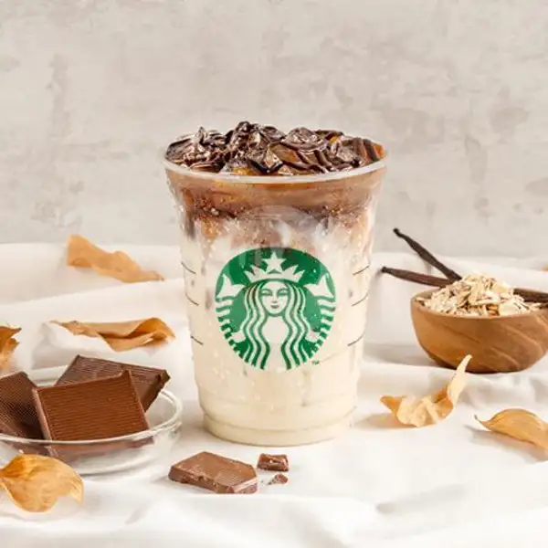 Cocoa Oatmilk Macchiato | Starbucks, DT Bez Serpong